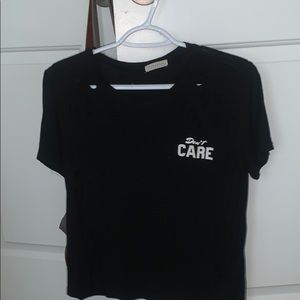 don’t care cropped top
